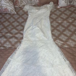 Handmade wedding dress